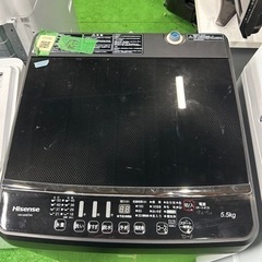 早い者勝ち大セール‼️‼️＋ご来店時、ガン×2お値引き‼️Hisense(ハイセンス) 2019年製 5.5kg 洗濯機🎉