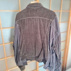 【入手困難⭐︎niko and...】リメイク風ビッグサイズコーデュロイジャケットの画像