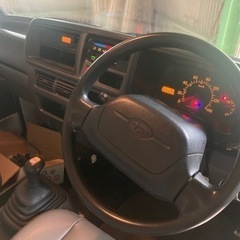ご成約　長崎市発 車検1年あり 7万キロ代 スバル サンバー トラック 農道のポルシェ 5MT パートタイム4WD!!の画像