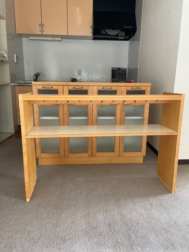 コモンタイムで購入したカウンターキッチンです。