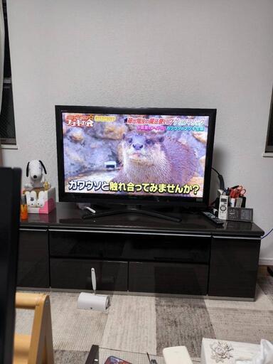 TOSHIBA REGZA液晶テレビ42V・テレビ台セット
