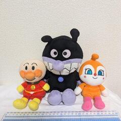 【アンパンマンぬいぐるみ】3点セット