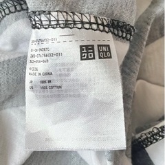 【ユニクロ】コラボ　ノースリーブ　白　黒の画像
