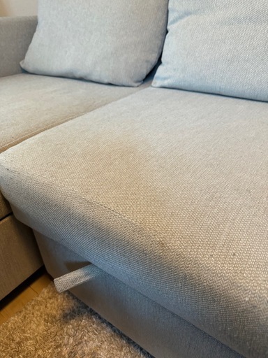 3人がけ　L字ソファ　FRIHETEN フリーヘーテン　IKEA ソファ