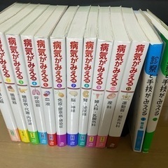バラ売り可(1000円/冊)】病気がみえる1-11巻、診察と手技が