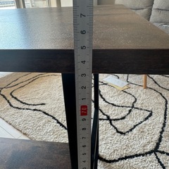 ZXD 机 pcデスク ラック付きデスク　120×55の画像