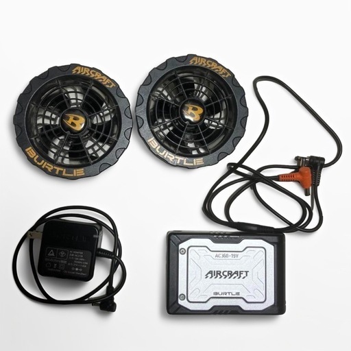 ◯取引完了◯ 2023 BURTLE バートル AC360-19v 稼働品 一式セット