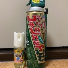 ペットを飼い始めたので使えなくなった殺虫剤セット
