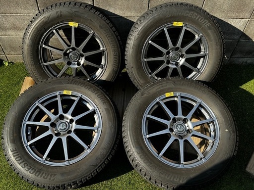 225/65R17 17インチ スタッドレスタイヤ ホイール4本セット