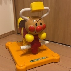 希少品❤️ボタン付きアンパンマン の乗り物