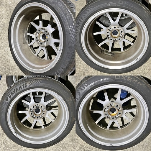 BBS RK001 8j 17インチ +35 PCD120 5H 205/50R17 (boxter498