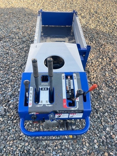 石材用運搬機クローラ、リフト、ダンプ 岩手 アテックス xs750石材 運搬車 クローラ 運搬車 リフト