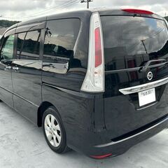 仙台☆H23セレナ2WDハイウェイスター車検取り立て☆内外キレイ☆アイドリングストップ.両側パワースライド.TV.ETC.リモコンエンスタなど充実装備！の画像