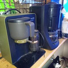 お茶プレッソとコーヒーメーカー