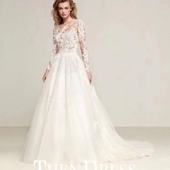 新品Pronovias Drizanaウェディングドレス* 未使用タグありの画像