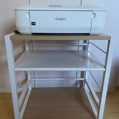 ★再出品★【インク付属・完動品】Canon MG5630美品とプリンター台　の画像