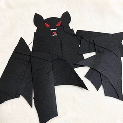 コウモリ ガーランド 飾り付けの画像