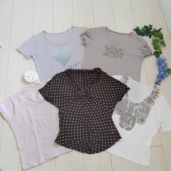 【完売!!】夏物 レディース カットソー Tシャツトップス 半袖...