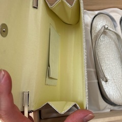 草履、バッグセット　木箱いりの画像