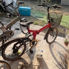 電動自転車、折り畳み自転車、子供用自転車の画像