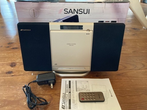 SANSUIのCD マイクロステレオ　SMS-05CD
