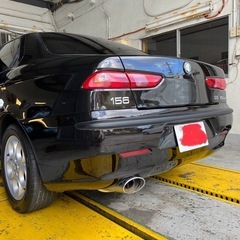 平成14年式アルファロメオ156車検付き！値段交渉可の画像