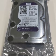 未使用　WD Purple 2.0TBの画像