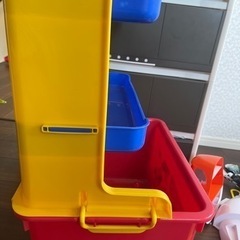 家具 収納家具 おもちゃ箱の画像