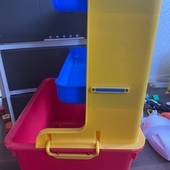 家具 収納家具 おもちゃ箱の画像