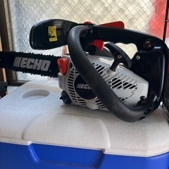 処分】・上越市 ECHO チェンソー V4000・