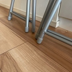 ニトリ　折りたたみイス 3脚セットの画像