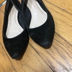 レディースパンプスブラック②の画像