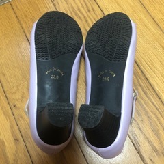 レディースヒールパープルの画像