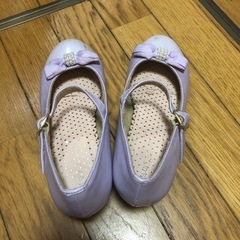 レディースヒールパープルの画像