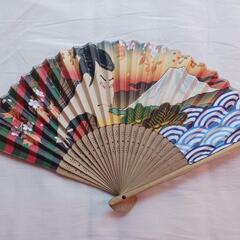 せんす　扇子　和柄　50円