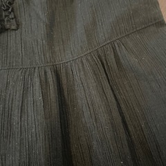 マタニティワンピース　黒の画像