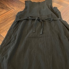 マタニティワンピース　黒の画像