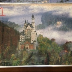 ジグソーパズル　フレーム付き完成品3点の画像
