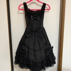 ゴスロリワンピース黒（BODYLINE）