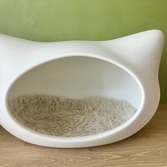 猫ベッド　猫型キャットベッドの画像