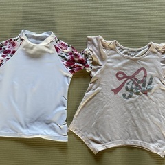 女の子用お洋服2枚(110)