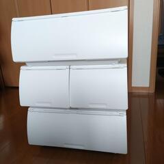 収納ケース  ニトリ Nフラッテハーフ本体+フタセット