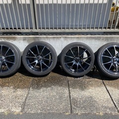 ウェッズ　SA10R 17インチホイール
　7J +43  4本　205/45-17の画像