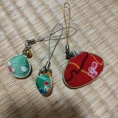 ハンドメイド 貝殻キーホルダー