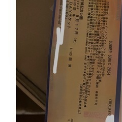 SUMMER SONIC  サマソニ  1DAY チケット  大...