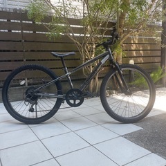 24インチ子供用自転車/クロスバイク/要部品交換