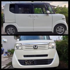H25年 車検付き N-BOX G Lパッケージ ETC.バックカメラ他装備あり！総額37.5万の画像