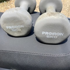 ダンベル5キロ✖️2個の画像
