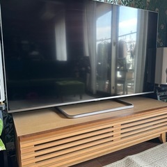 中古TCL製55インチ液晶テレビ　の画像