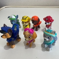 パウパトロール　人形セットの画像